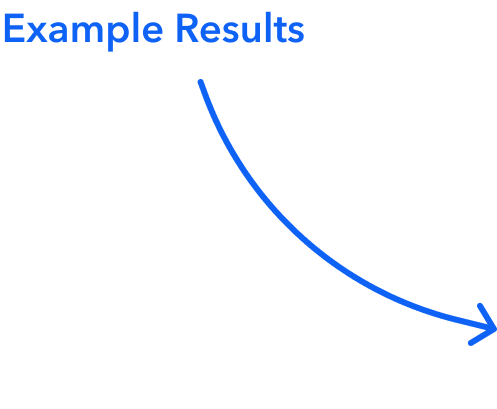 Benchmark feedback detail at extra large size